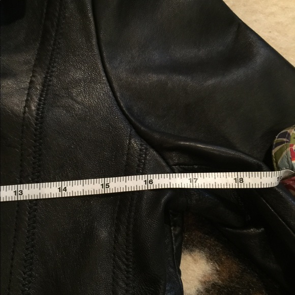 Avanti contemporary leather jacket M vintage - Picture 6 of 10